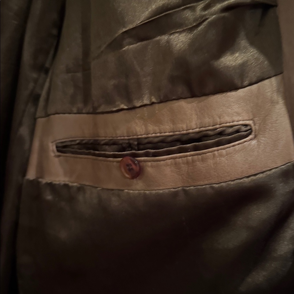 Scully Western Men's Long Size 50 Leather Jacket - Picture 9 of 13